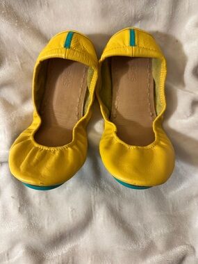 Tieks Ballet Flats with Teal Detail